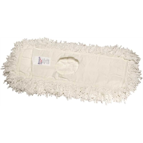 Trapo para polvo de algodón torcido premium blanco de 2 capas de Renown 24X5 - REN02271-IB
