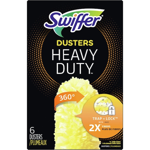 Rellenos de plumero Swiffer Swiffer 360 grados, sin aroma/YW, paquete de 6 - PGC21620