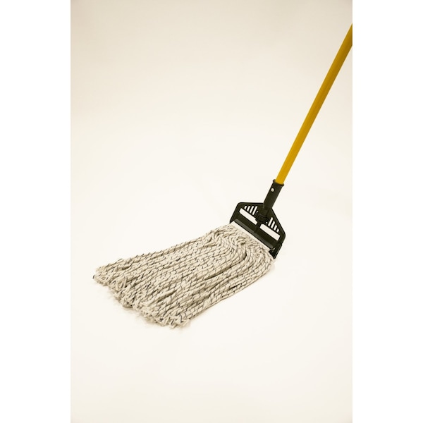 Recambio de trapeador de algodón de corte #24 Elite Mops and Brooms 1 paquete - 105-4PLY-#24
