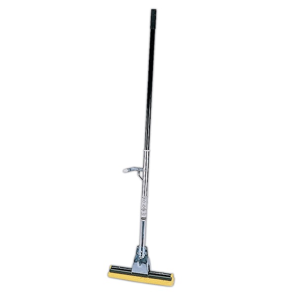 Recambio de cabeza de trapeador Rubbermaid Commercial para rodillo de acero, esponja, 12" de ancho, color amarillo - FG643600YEL