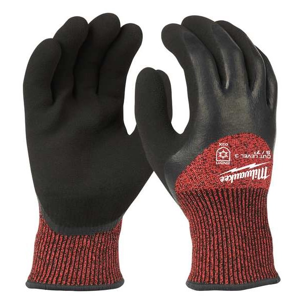 Guantes aislantes resistentes al corte de Milwaukee Tool, Nivel de corte A3, calibre 15 - 48-22-8920B.