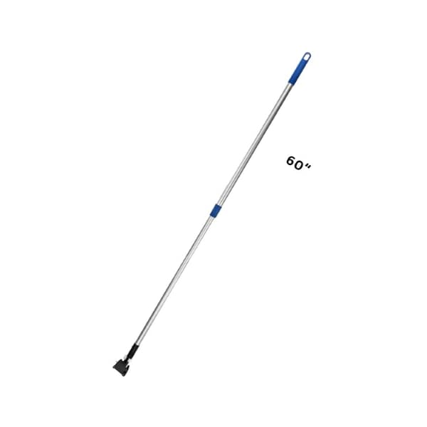 Juego de trapeador de polvo/seco para piso de algodón de 48 pulgadas de Alpine Industries, paquete de 2 - ALP434-48-2PK