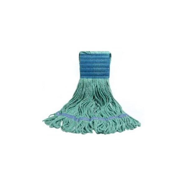 Venda amplia pequeña de malla roja con cinta de trapeador en bucle natural Abco Prima, 12 piezas - LM-202BSW