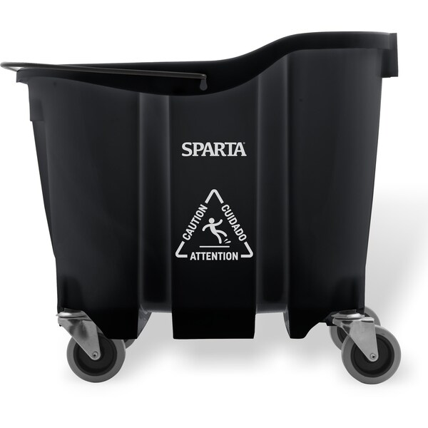 Cubeta para trapeador Carlisle Foodservice, 35qt, negro - 7690403