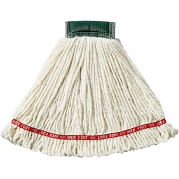 Mopa Totalturf 5 pulgadas 20 oz con banda de cabeza contra encogimiento y mezcla húmeda, color blanco - TO2150354