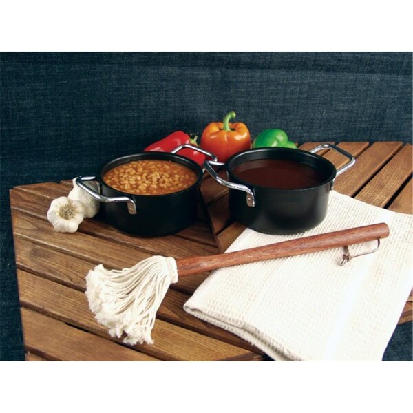 Brocha para Salsa con Mango de Madera de Rosa de Light House Beauty - LI2541304
