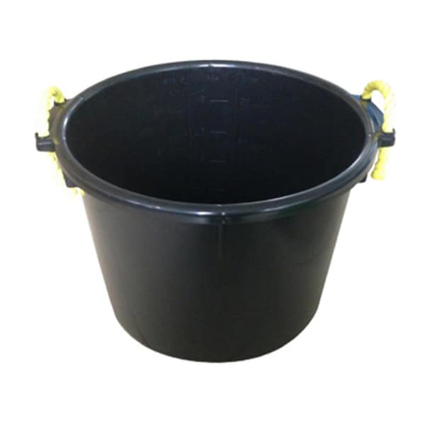 Tina Fancy Feline MR70QP-TUB-BLK 70 cuartos Barril para lodo negro - FA948704