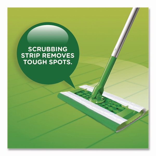 Trapo para trapeador húmedo Swiffer Sweeper TRAP + LOCK, 8 x 10, blanco, aroma a lavanda, paquete de 24 - 15846