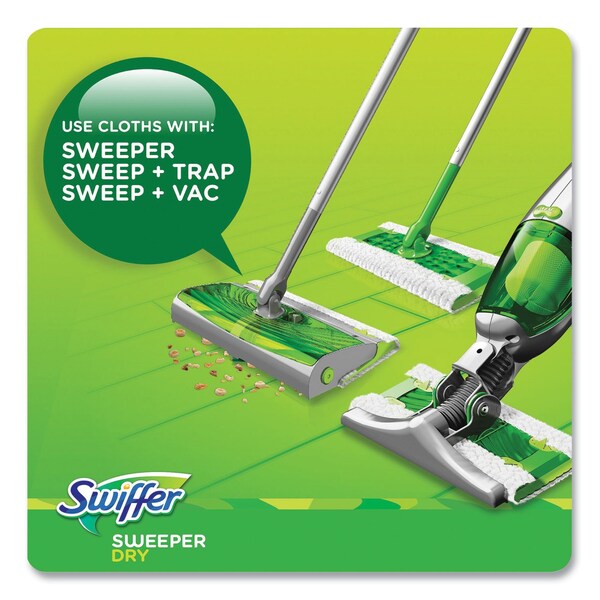 Paños de recambio Swiffer Dry, 1 capa, 10.63 pulgadas x 8 pulgadas, Lavanda y Vainilla, Blanco, paquete de 52 - 99039