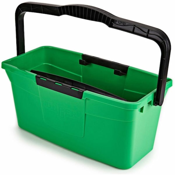 Cubeta Unger Pro, capacidad de 3 galones, verde, 10 paquetes - QB12B