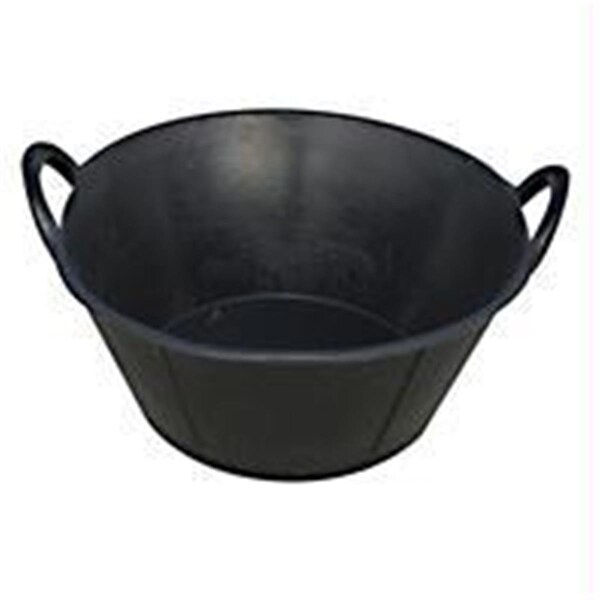 Cubeta de hule con asas Fly Free Zone- Negro 6.5 Galones - DF650D - FL2526675