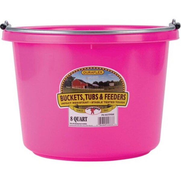 Balde de plástico Little Giant Beloved P8HOTPINK6 - 8 Cuartos - BE3328796