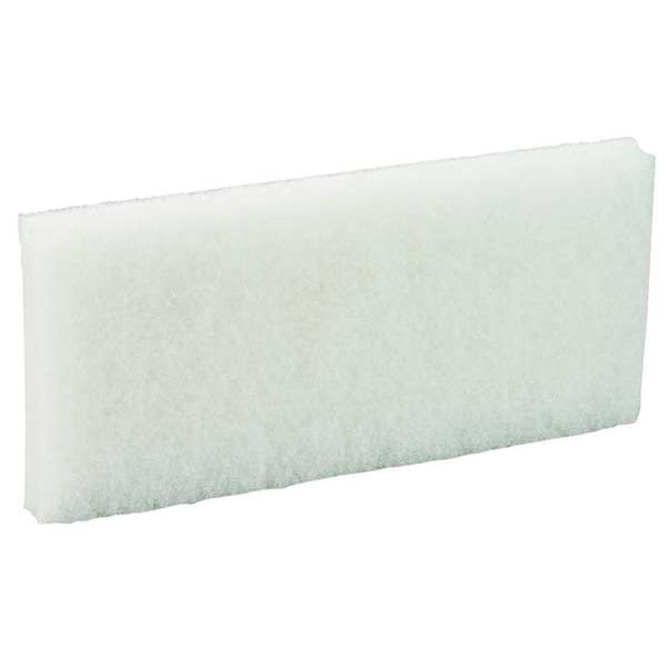 Almohadilla blanda de 10 pulgadas de largo Remco, extremo de almohadilla, blanco, paquete de 10 - 5525-10PK