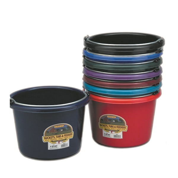 Cubeta Duraflex de 8 Qt de Miller Mfg color AZUL MARINO - 1126-NV