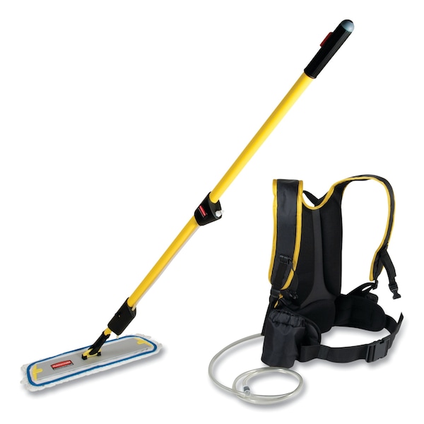 Trapeador Rubbermaid Commercial de 56 pulgadas de largo, color amarillo, de nylon - FGQ97900YL00