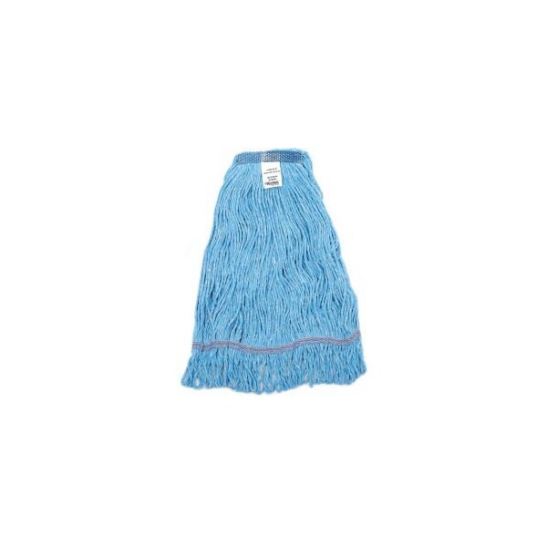 Cabeza de trapeador grande con bucle azul y banda estrecha Nexstep Commercial Products - 97157-NB-PL