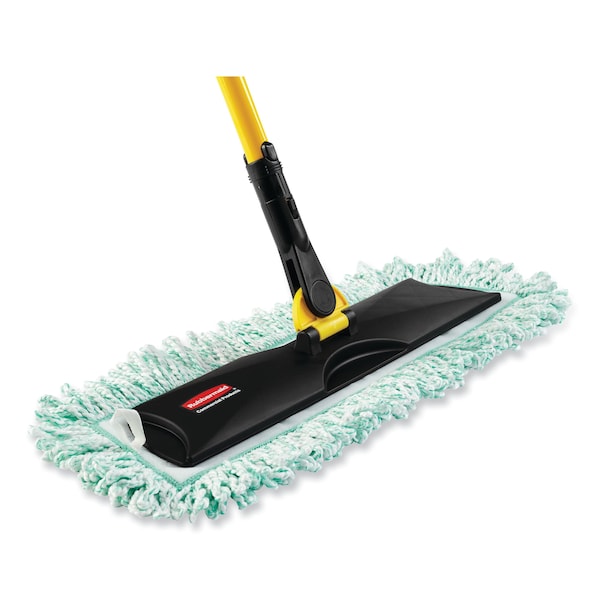 Trapo para polvo de corte final Rubbermaid Commercial, verde, microfibra, FGQ46000GR00 - FGQ46000GR00