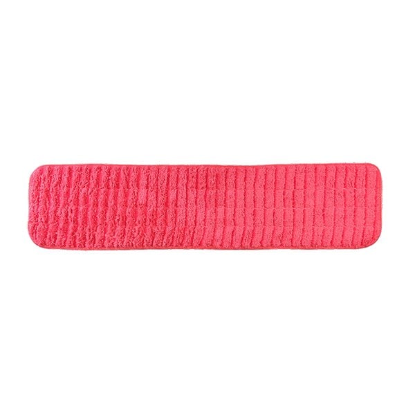 Almohadillas para trapear húmedo Monarch Brands - 24 pulgadas, rojas, paquete de 12 - PNP-M800024R