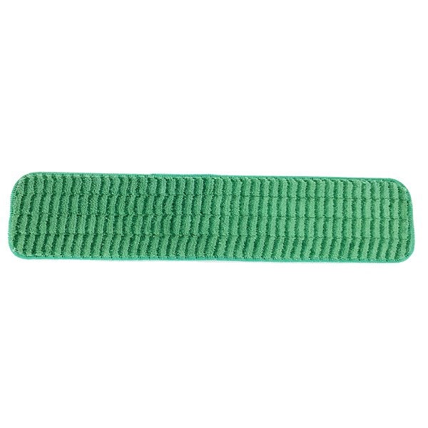 Mopa plana húmeda de fregado Monarch Brands - 24 pulgadas, verde, 120 paquetes - M800024G-CS