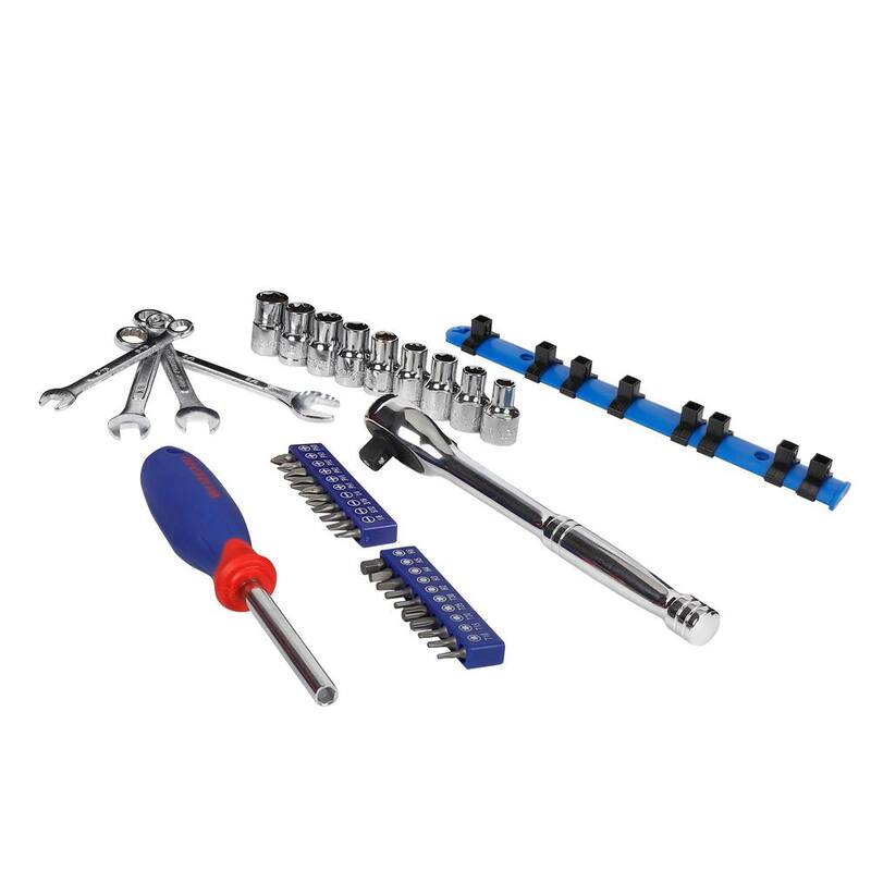 Set de herramientas para propietarios de 51 piezas WORKPRO con bolsa de herramientas - 90435