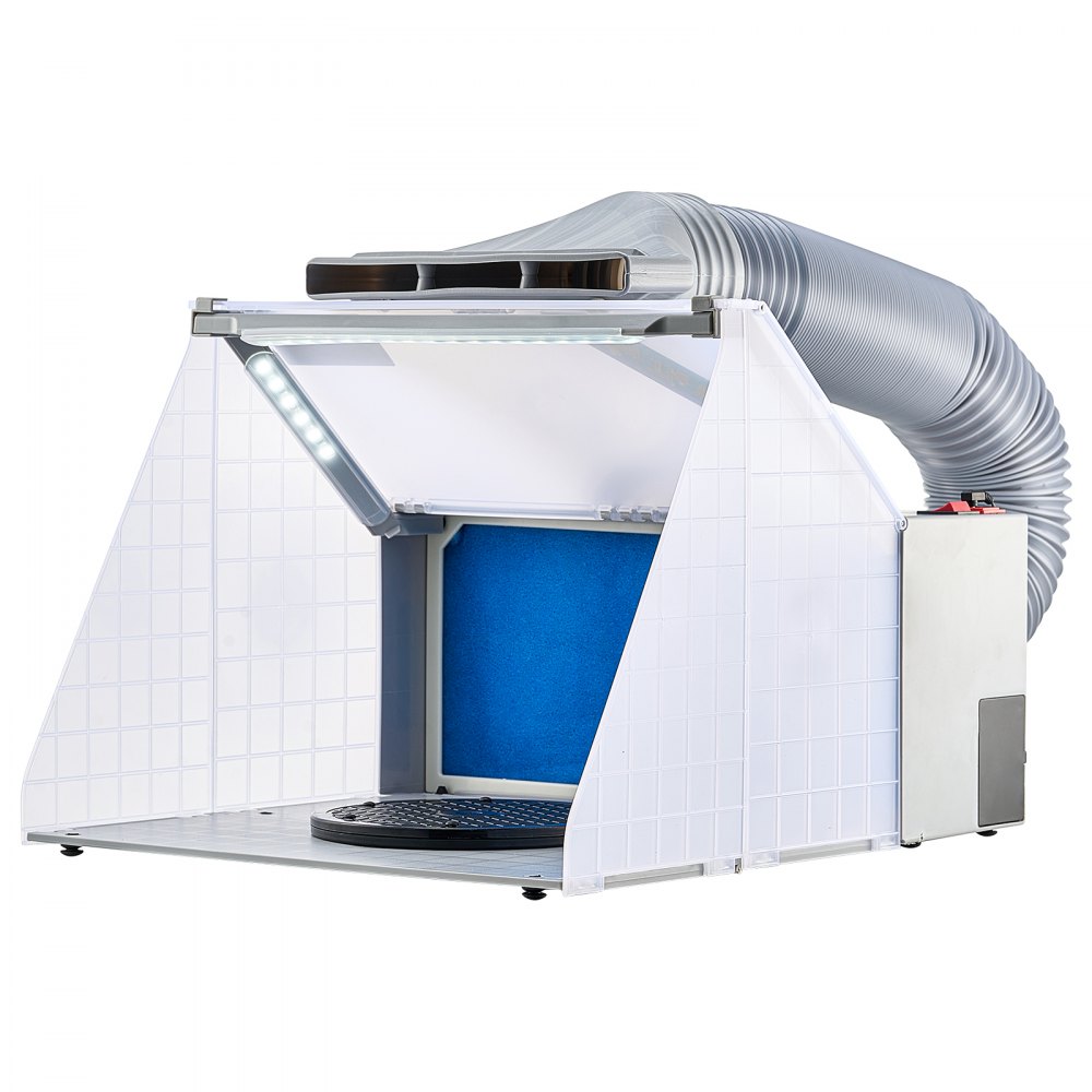 VEVOR Airbrush Spray Booth Portable Hobby Airbrush Paint Spray Booth for Models - PBSPQF404633C1DFPV1