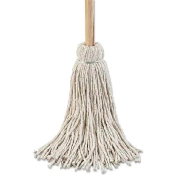 Trapo de Cubierta de Algodón de 16 oz Cal Jan Carolina Mop Mfg 8 Ply Deck Mop - 8084-M