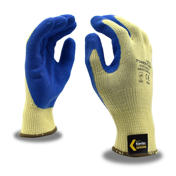 Guantes Cortados Cordova Power-Cor, Kevlar, A3, Talla L, Paquete de 12 - 3050L