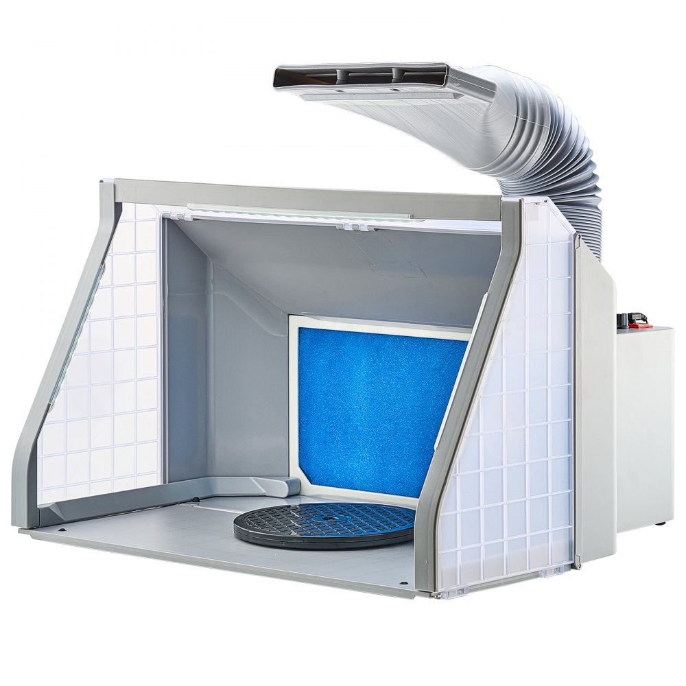 VEVOR Airbrush Spray Booth Dual-Fans Portable Hobby Airbrush Paint Spray Booth - PBSPQF563336CTROMV1