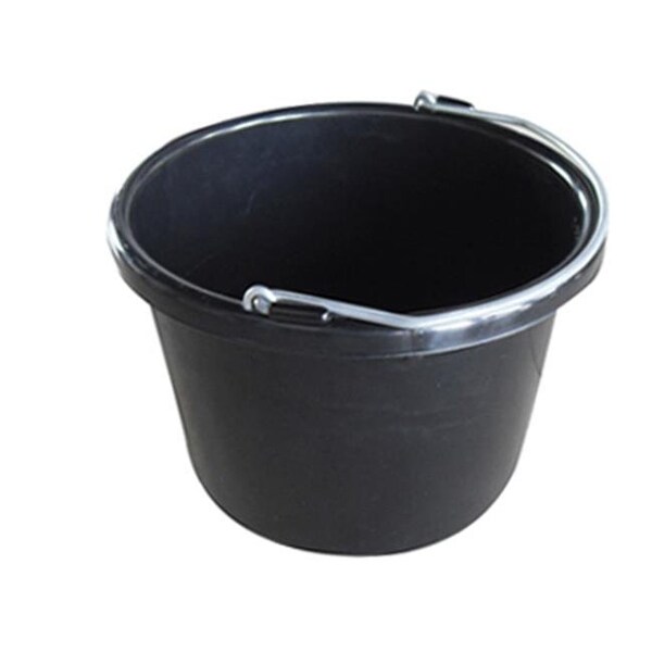 Cubeta de utilidad negra Fancy Feline MR8QP-UB-BLK de 8 cuartos - FA844073