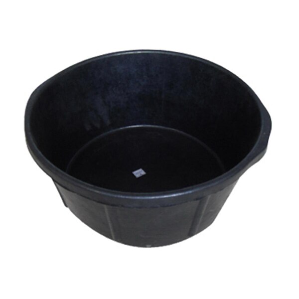 Tina de hule de 6.5 galones Fancy Feline MR6.5GR-UT-BLK - FA1647514