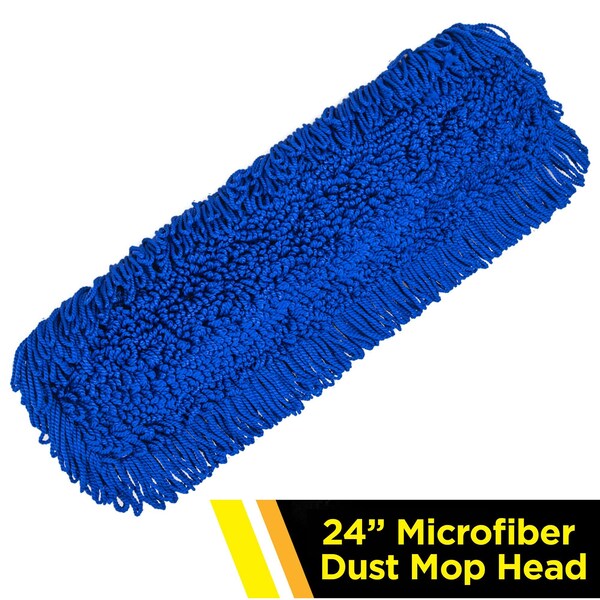 Cabeza de Almohadilla de Trampa de Polvo de Microfibra Bouclé Comercial 24 de Gritt - GRI182-24