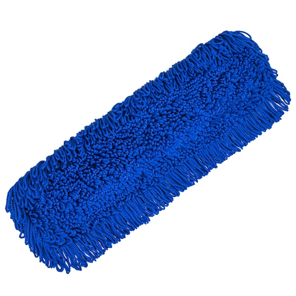 Cabecera de almohadilla de trapeador de polvo de microfibra en bucle Gritt Commercial 24 - GRI182-24-12PK-ZORO