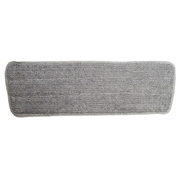 Cabeza de trapeador Golden Star 18 in, gris, de microfibra, paquete de 3 - AMM18HDBWA-3PK