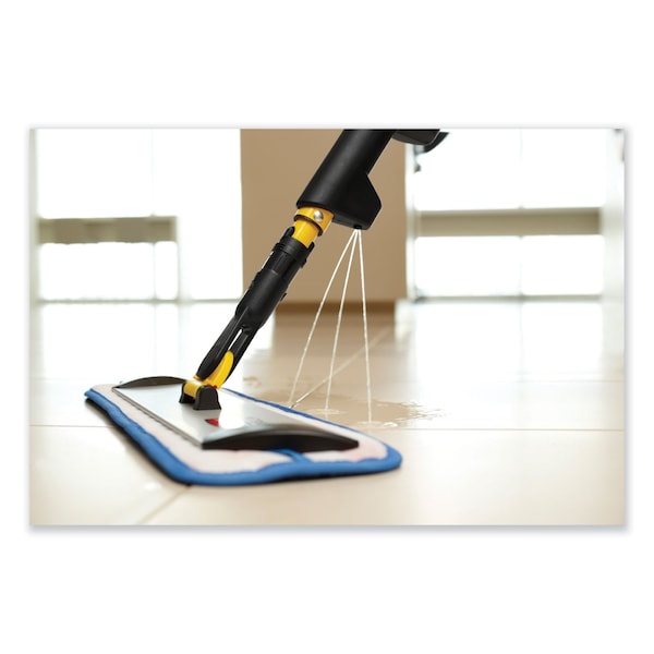 Trapeador Rubbermaid Commercial Pulse de 52 pulgadas L, amarillo, de microfibra - 1835528