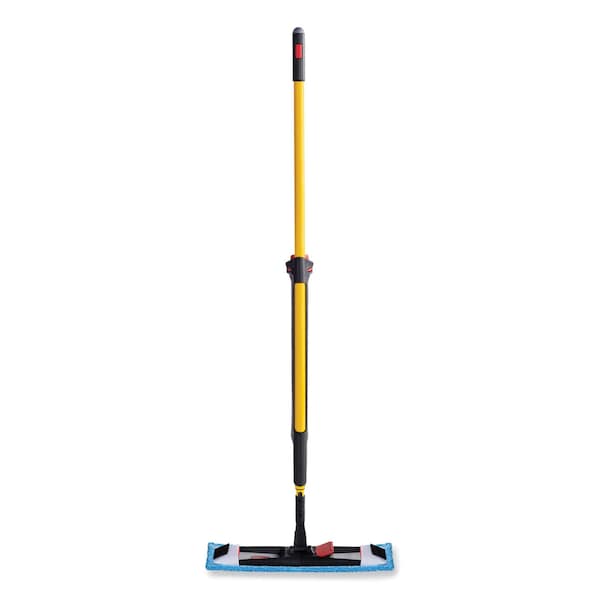 Trapeador Rubbermaid Commercial Pulse de 52 pulgadas L, amarillo, de microfibra - 1835528