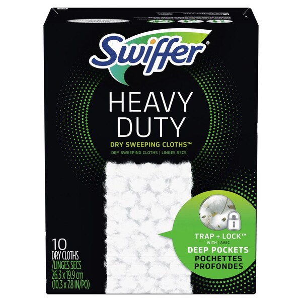 Recambio de trapeador de polvo de microfibra Swiffer Sweeper 5.4 in. - 10 paq - 77136