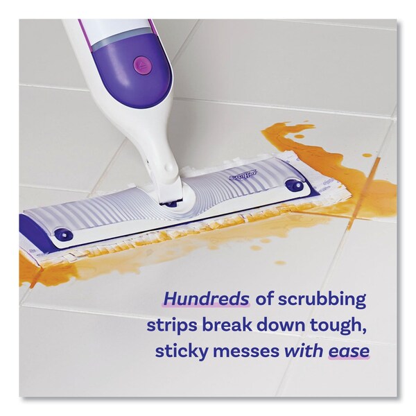 Paquete de Recarga de Solución y Almohadillas Swiffer PowerMop, Lavanda, 25.3 oz Botella y 5 Almohadillas por Paquete, 4PK - 80734047