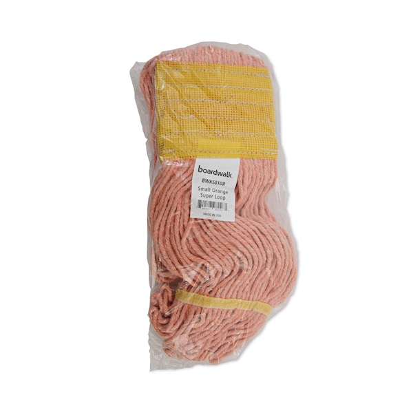 Mopa húmeda de bucle 5 en Unisan, naranja, algodón/sintético, paquete de 12, UNS 501OR - UNS 501OR