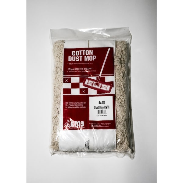 Recarga de trapeador de algodón Elite Mops and Brooms 1 pza - 127-DUST-R-48