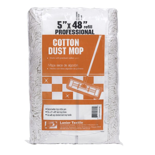 Recarga de trapeador de algodón Elite Mops and Brooms 1 pza - 127-DUST-R-48