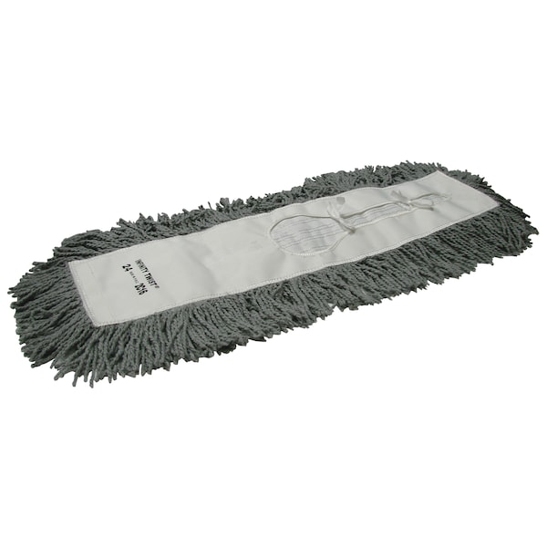 Trapeador desechable Golden Star de 5 pulgadas por 18 pulgadas, color gris, paquete de 3 - ADC18W-3PK