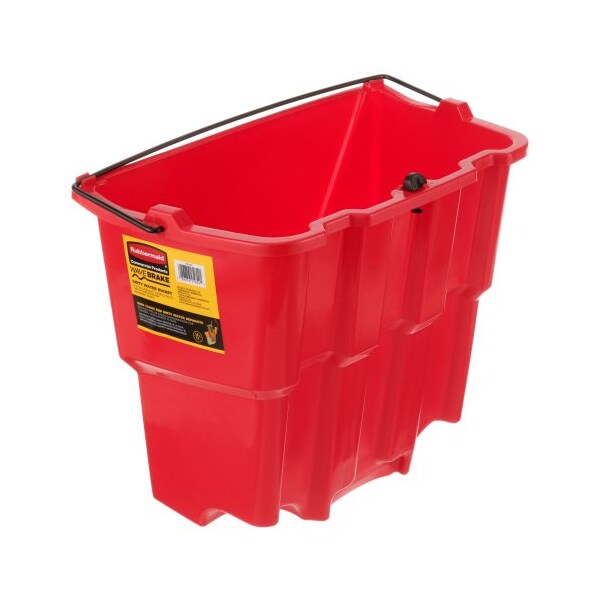 Balde de agua sucia Allpoints Rojo - 12882