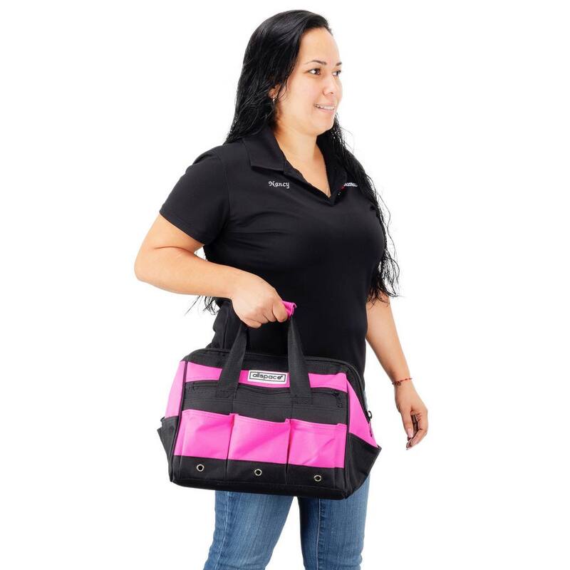 Set de herramientas esenciales para el hogar y la oficina de AllSpace con bolsa de herramientas (43 piezas) - 240214