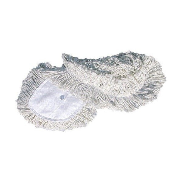 Relleno para trapeador de polvo Genuine Joe, Mezcla de Hilos, 72 pulgadas x 5 pulgadas, Blanco - GJO18388