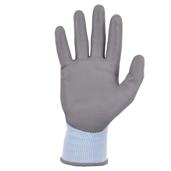 Protección para manos Proflex By Ergodyne ANSI A2 recubiertos con PU, guantes antisalpicaduras, azules, tamaño XXL - 7025