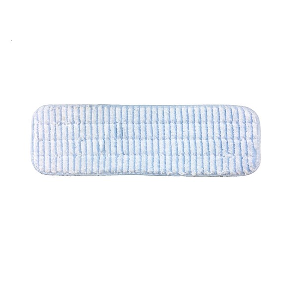 Mopa plana húmeda Monarch Brands Scrubbing - 18in 0, azul, 120 piezas - M800018B-CS