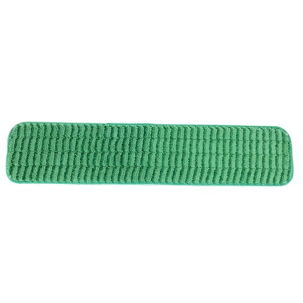 Monarch Brands Paños de trapear húmedos para trapeador plano - 24 pulgadas, verde, paquete de 12 - PNP-M800024G