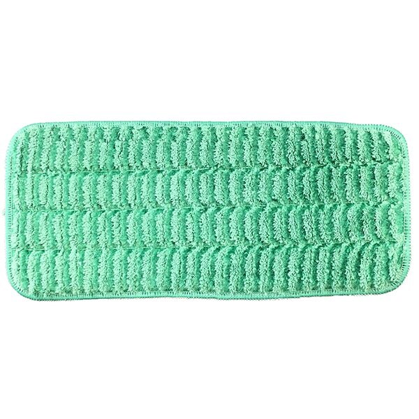 Almohadillas de trapear húmedo Monarch Brands Scrubbing - 13 pulgadas, verde, paquete de 12 - PNP-M800013G