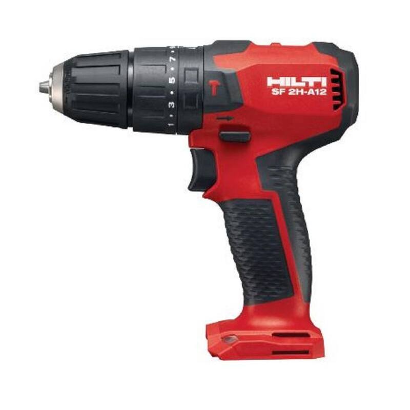 Hilti Taladro-destornillador inalámbrico sin escobillas de 12 voltios de iones de litio con mandril sin llave de 3/8 pulgadas SF 2H-A (Herramienta solamente) - 2200162.