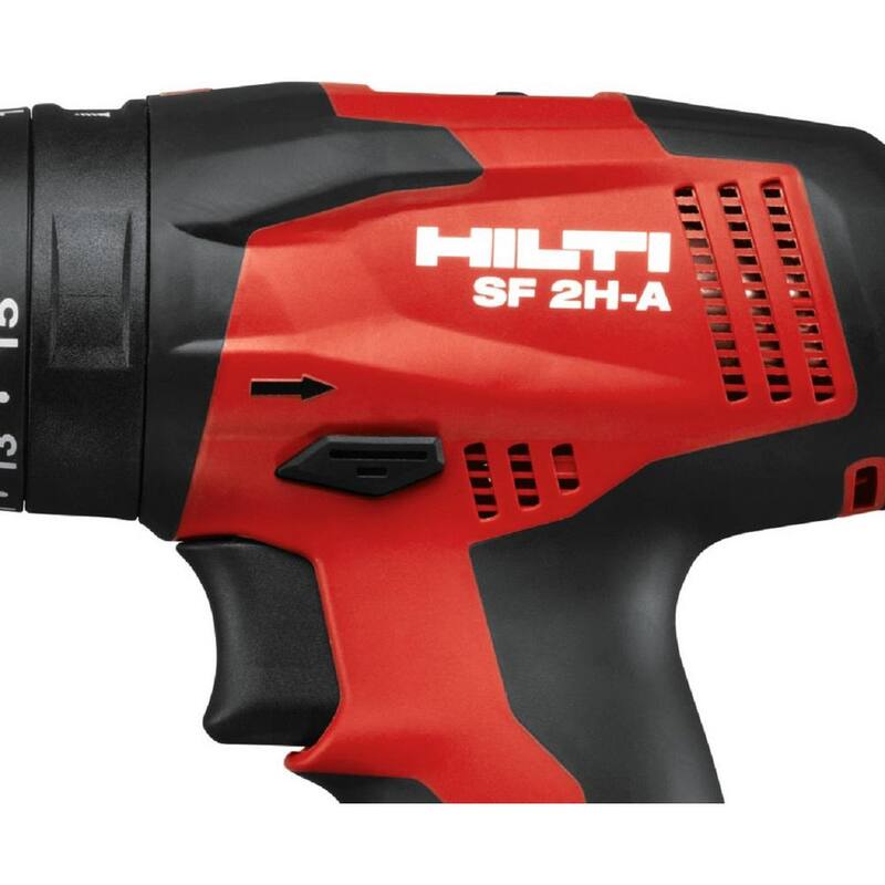 Hilti Taladro-destornillador inalámbrico sin escobillas de 12 voltios de iones de litio con mandril sin llave de 3/8 pulgadas SF 2H-A (Herramienta solamente) - 2200162.